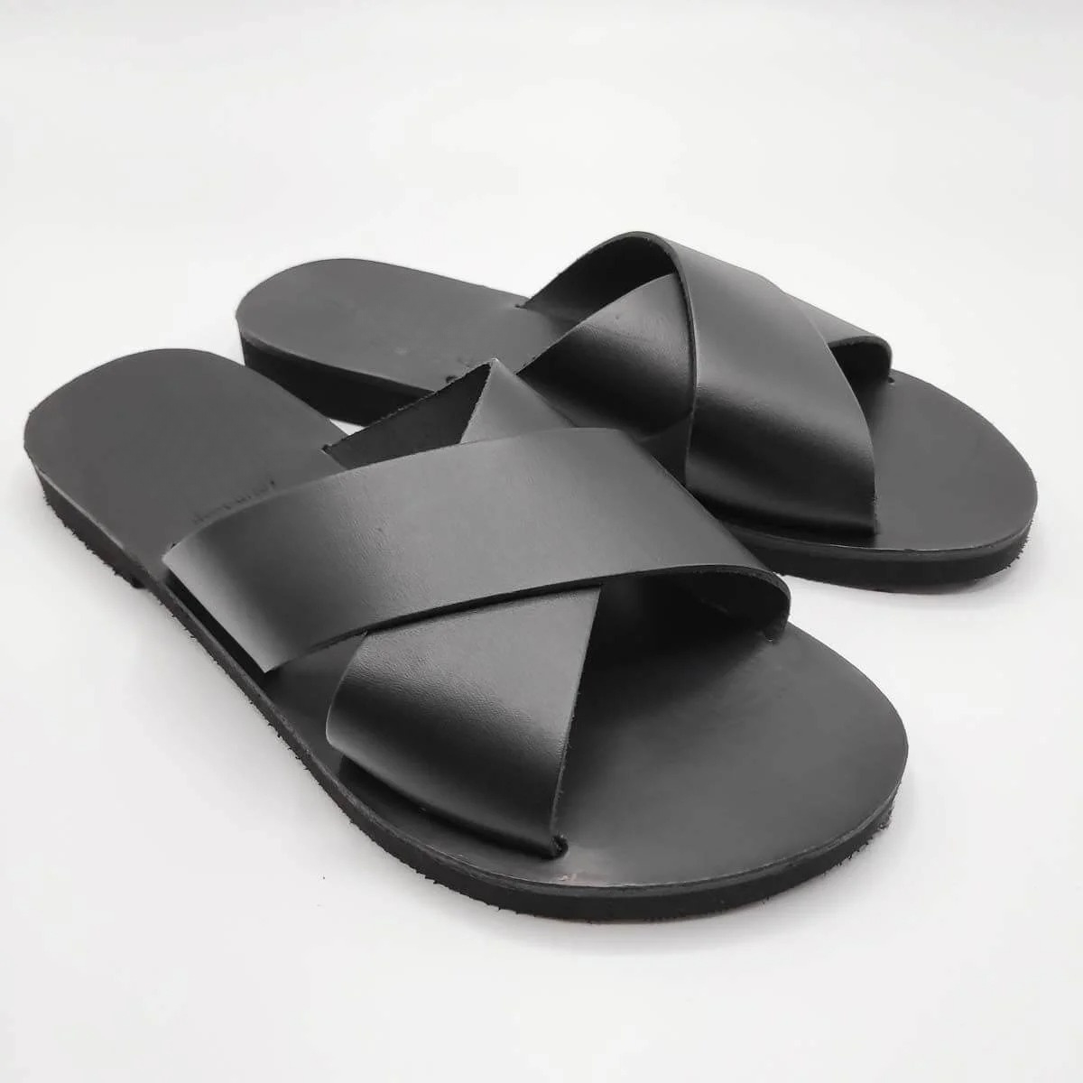 Leather sandals